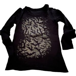 Bat shirt long sleeve black